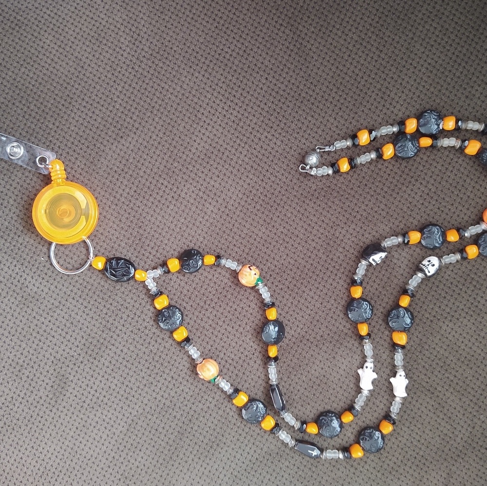 Halloween lanyard